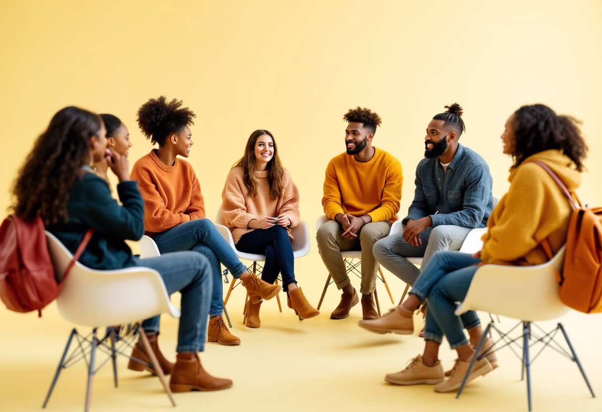 image of student discussion